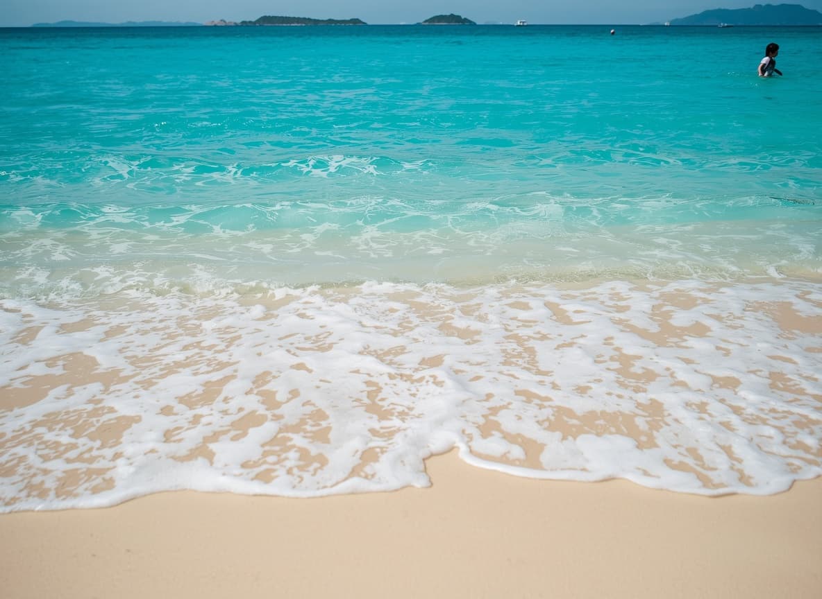 はじめての海、沖縄